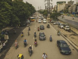 Traffic Jams In vietnam