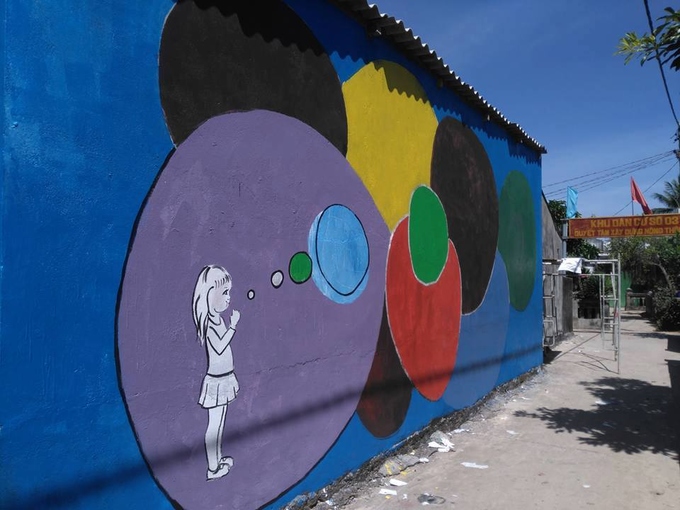 New Village Paints Are Proving A Hit With Tourists.