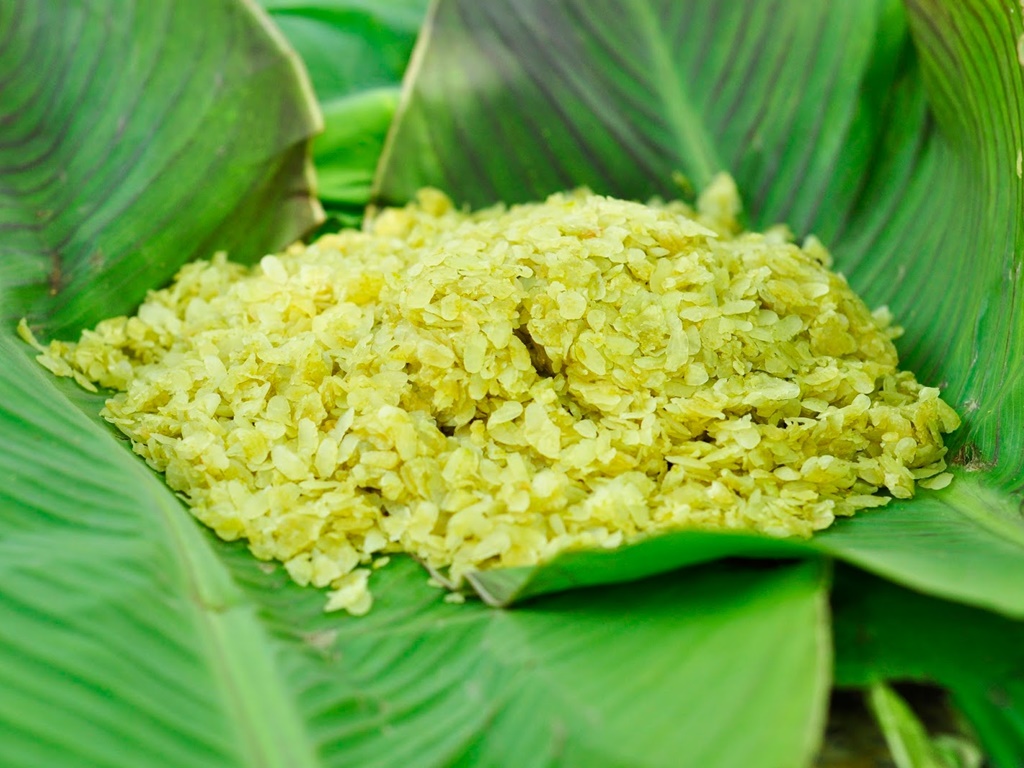 Com – green sticky rice