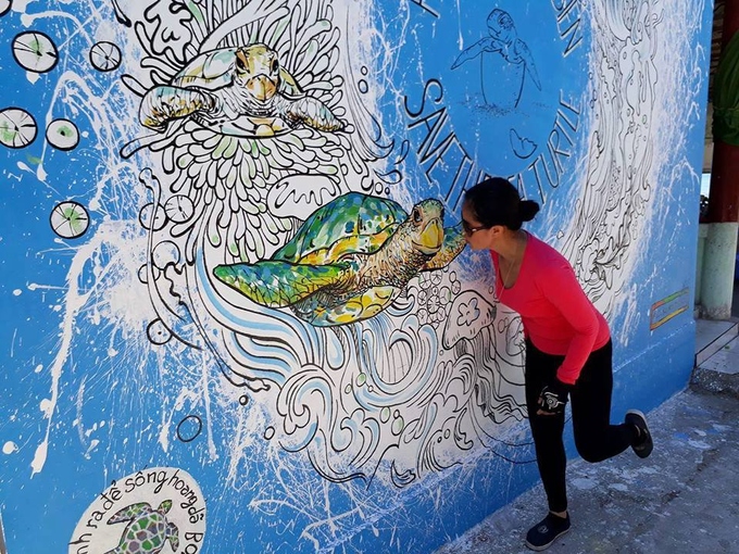 New Village Paints Are Proving A Hit With Tourists.