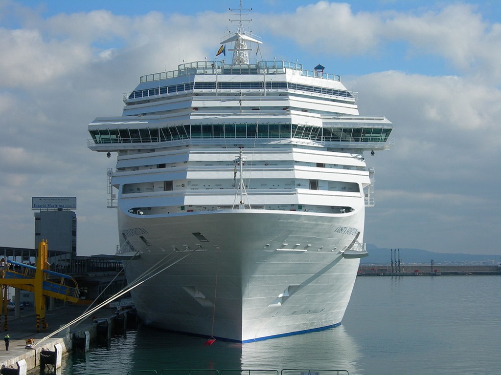 Costa Fortuna Cruise Ship Arrived Quang Ninh