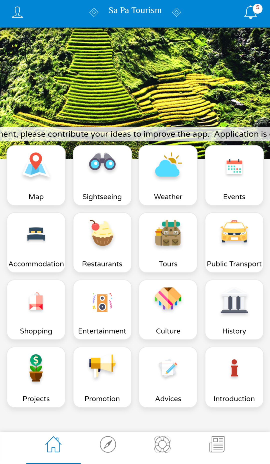 Sapa Tourism Application